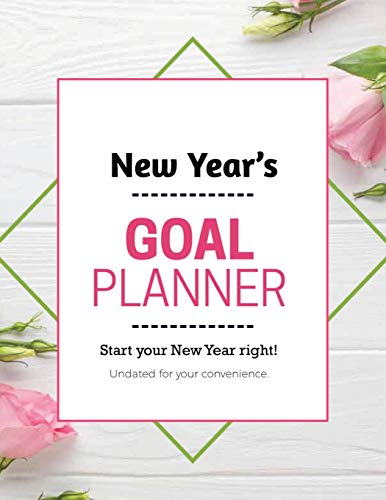 Goal Planner  Daily, Weekly & Monthly, Goals Setting Journal, Undated, Track &  [Paperback]