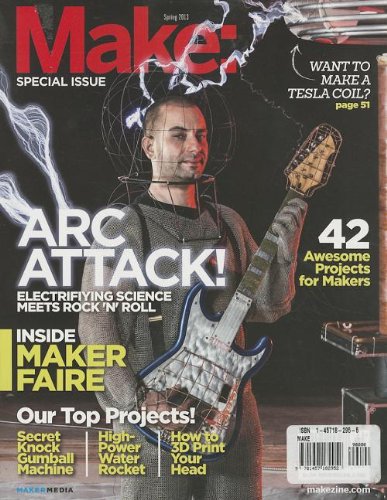 Make Maker Projects Guide [Paperback]