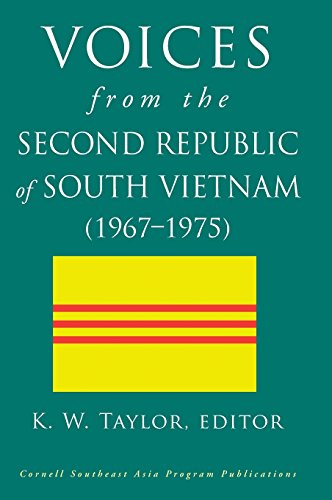 Voices From The Second Republic Of South Vietnam (1967-1975) [Hardcover]