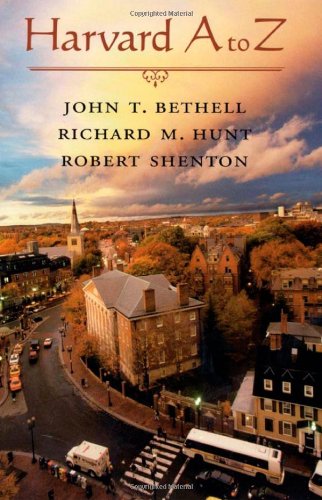 Harvard A To Z [Hardcover]