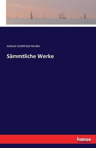 Sammtliche Werke (german Edition) [Paperback]