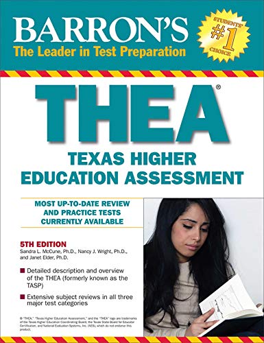 THEA: The Texas Higher Education Assessment [Paperback]