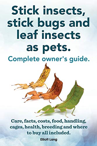 Stick Insects, Stick Bugs And Leaf Insects As Pets. Stick Insects Care, Facts,  [Paperback]