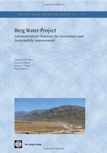 Berg Water Project Communications Practices for Governance and Sustainability I [Paperback]