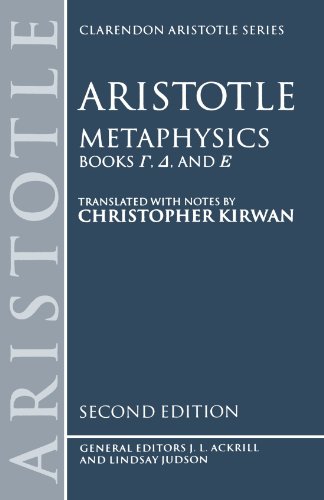 Metaphysics Books Gamma, Delta, and Epsilon [Paperback]
