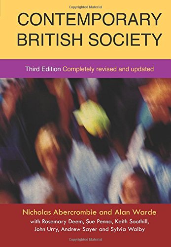 Contemporary British Society [Paperback]
