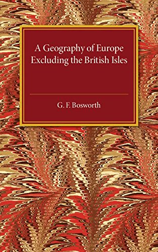 A Geography of Europe Excluding the British Isles [Paperback]