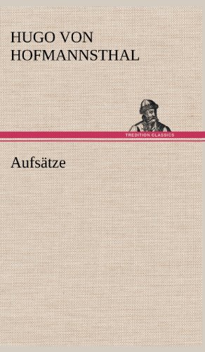 Aufstze [Hardcover]