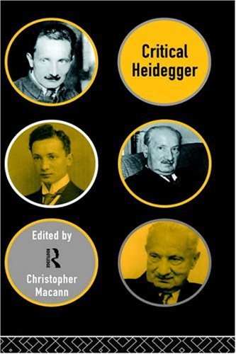 Critical Heidegger [Hardcover]