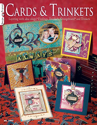 Cards &amp Trinkets Layering with idea-ology Findings Doodads Grungeboard and  [Paperback]