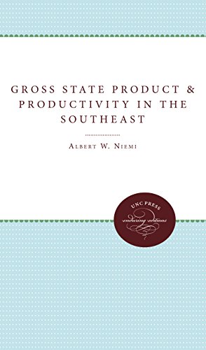 Gross State Product And Productivity In The Southeast [Paperback]