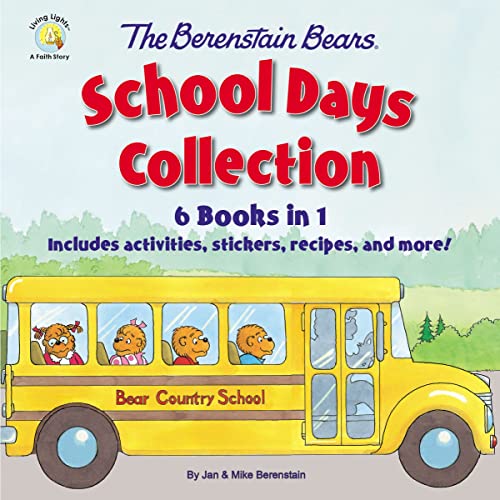 The Berenstain Bears School Days Collection 6 Books in 1, Includes activities,  [Hardcover]
