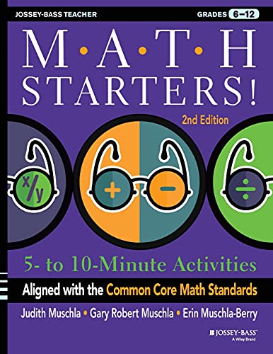 Math Starters 5- to 10-Minute Activities Aligned with the Common Core Math Stan [Paperback]