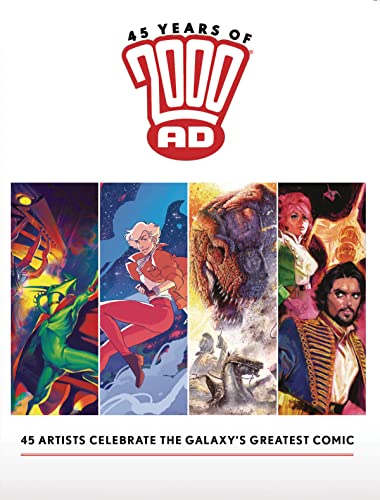 45 Years of 2000 AD Anniversary Art Book [Hardcover]