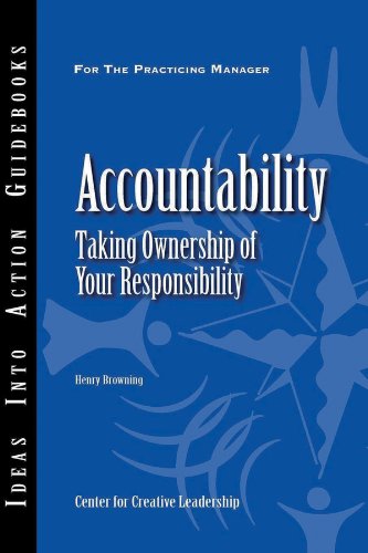 Accountability Taking Ownership of Your Responsibility [Paperback]