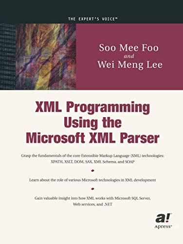 XML Programming Using the Microsoft XML Parser [Paperback]