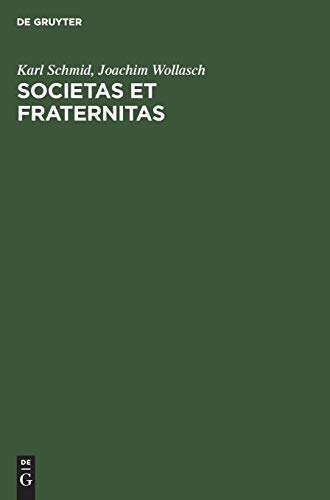 Societas et Fraternitas [Hardcover]