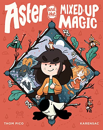 Aster and the Mixed-Up Magic (A Graphic Novel) [Paperback]
