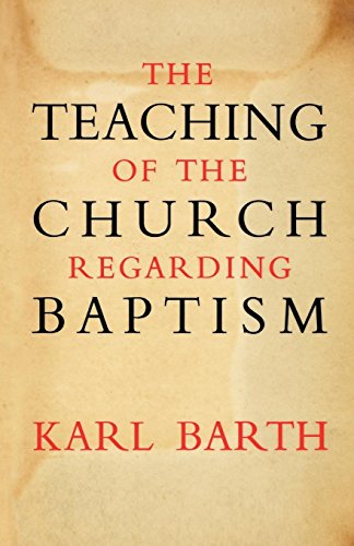 The Teaching Of The Church Regarding Baptism [Paperback]