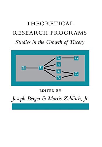Theoretical Research Programs Studies in the Growth of Theory [Hardcover]
