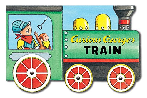 Curious George's Train (mini movers shaped board books) [Board book]