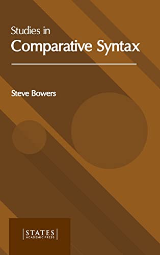 Studies in Comparative Syntax [Hardcover]
