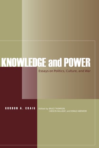Knowledge And Power Essays On Politics, Culture, And War [Paperback]