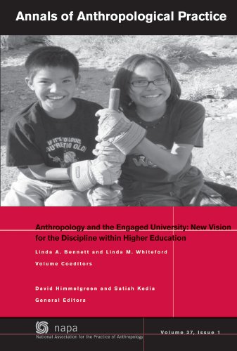 Anthropology and the Engaged University New Vision for the Discipline within Hi [Paperback]