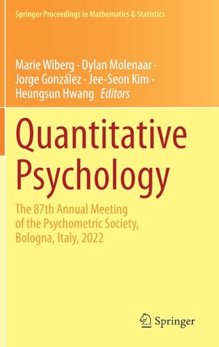 Quantitative Psychology The 87th Annual Meeting of the Psychometric Society, Bo [Hardcover]