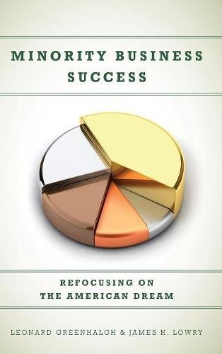 Minority Business Success Refocusing on the American Dream [Hardcover]
