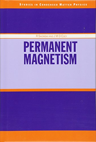 Permanent Magnetism [Hardcover]