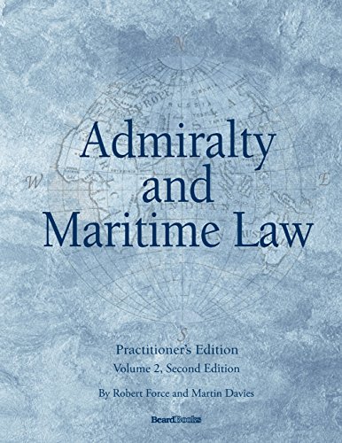 Admiralty and Maritime Law Volume 2 [Paperback]
