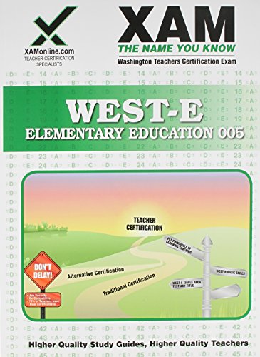 WEST-E Elementary Education Teacher Certification Test Prep Study Guide [Paperback]