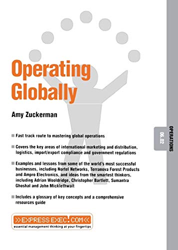 Operating Globally Operations 06.02 [Paperback]