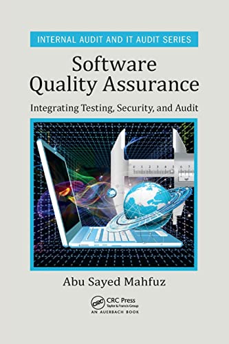 Software Quality Assurance Integrating Testing, Security, and Audit [Paperback]