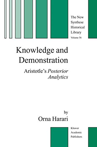 Knowledge and Demonstration Aristotles Posterior Analytics [Hardcover]