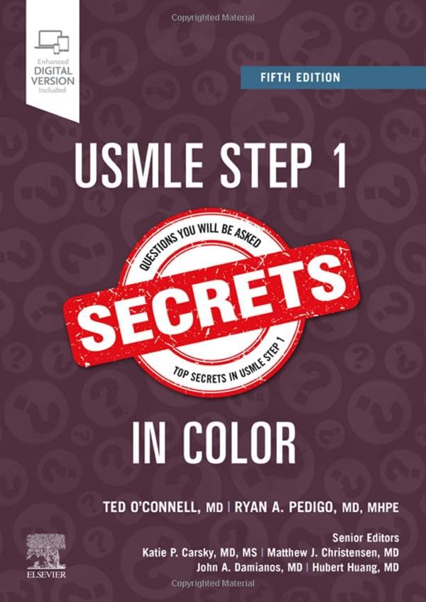 USMLE Step 1 Secrets in Color [Paperback]