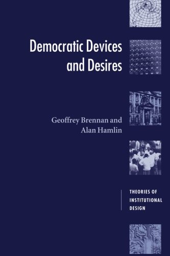 Democratic Devices and Desires [Paperback]