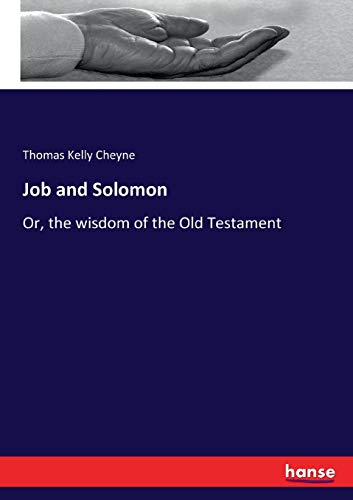 Job and Solomon [Paperback]