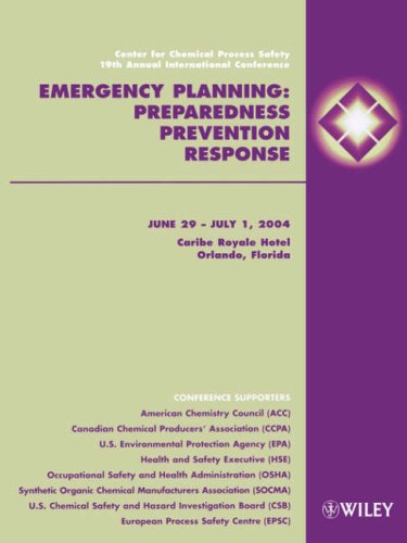Emergency Planning Preparedness, Prevention and Response [Paperback]