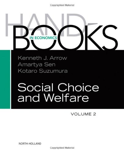 Handbook of Social Choice and Welfare [Hardcover]