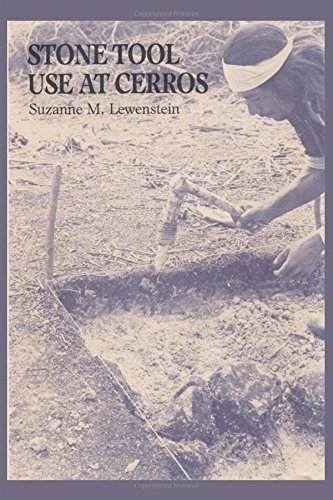 Stone Tool Use At Cerros The Ethnoarchaeological And Use-Wear Evidence [Paperback]