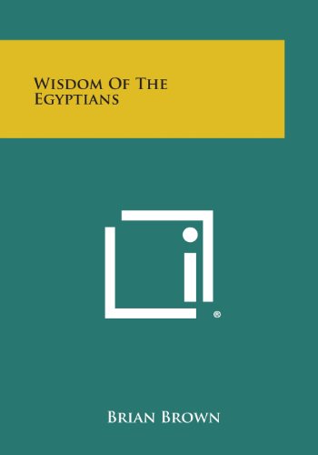 Wisdom of the Egyptians [Paperback]