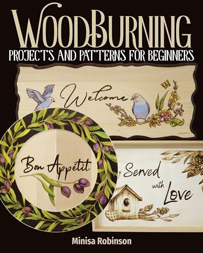 Woodburning Projects and Patterns for Beginners [Paperback]