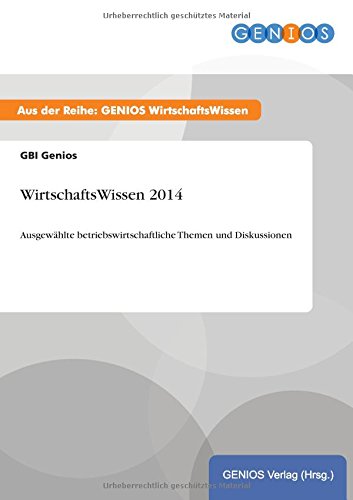 Wirtschaftswissen 2014 (german Edition) [Paperback]