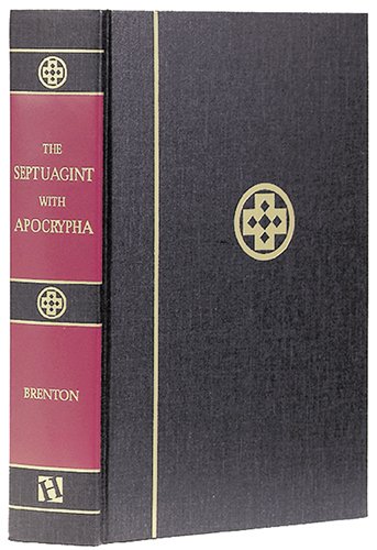 The Septuagint With Apocrypha Greek And English [Hardcover]