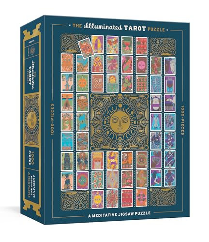 The Illuminated Tarot Puzzle A Meditative 1000-Piece Jigsaw Puzzle Jigsaw Puzz [Game]