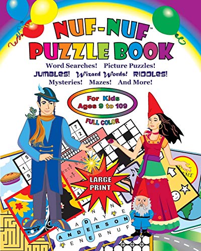 Nuf-Nuf Puzzle Book Full Color [Paperback]