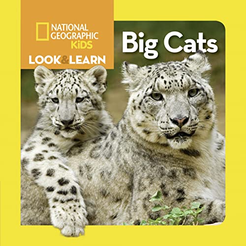 National Geographic Kids Look and Learn Big Cats [Board book]