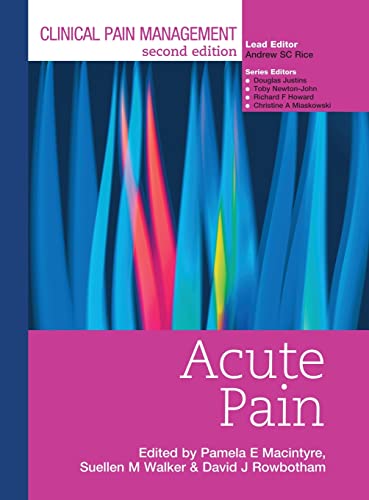 Clinical Pain Management  Acute Pain Acute Pain [Hardcover]
